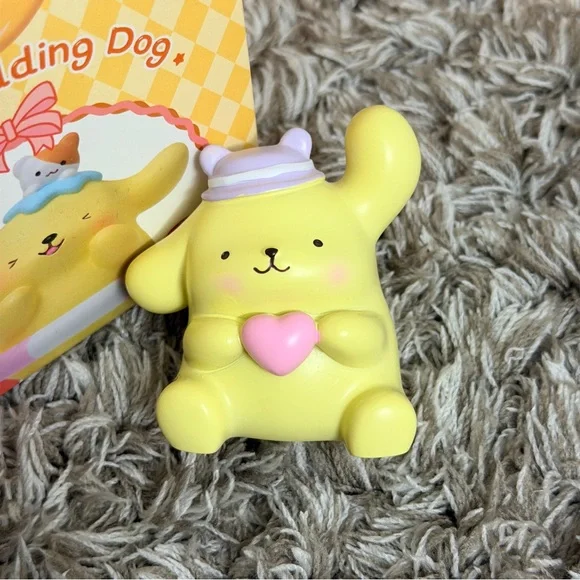 Sanrio Pompompurin Candy Pudding Dog Opened Blind Box Toy Figures - Picture 4 of 12